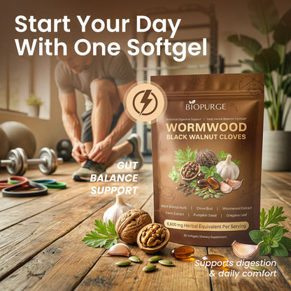 Wormwood Black Walnut Softgel Pack