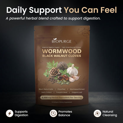 Wormwood Black Walnut Softgel Pack